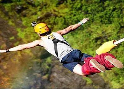 هیجان بانجی جامپینگ در هند هیجان بانجی جامپینگ در هند